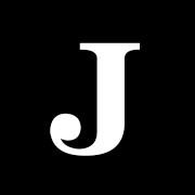 legacy logo of letter j in classic font